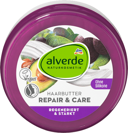 Haarmaske Repair & Care Haarbutter  alverde NATURKOSMETIK