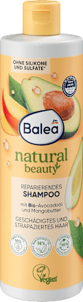 natural beauty obnavljajući šampon za oštećenu kosu – avokado i mango Balea