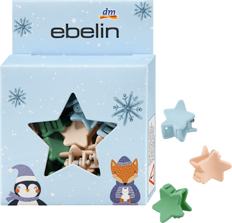 Haarclips Mini Sterne ebelin