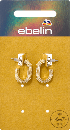 Creolen Gold-Optik ebelin