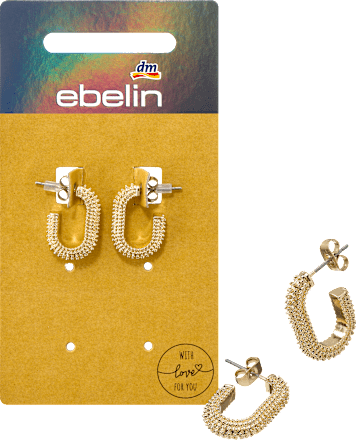 Creolen Gold-Optik ebelin
