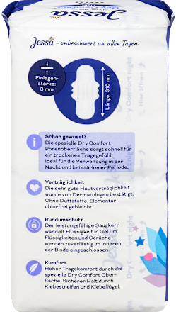 Hygienické vložky Ultra - nočné s krídelkami Jessa