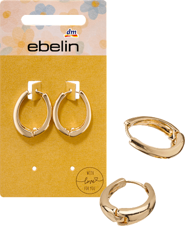 Creolen, Gold-Optik ebelin
