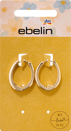 Creolen, Gold-Optik ebelin