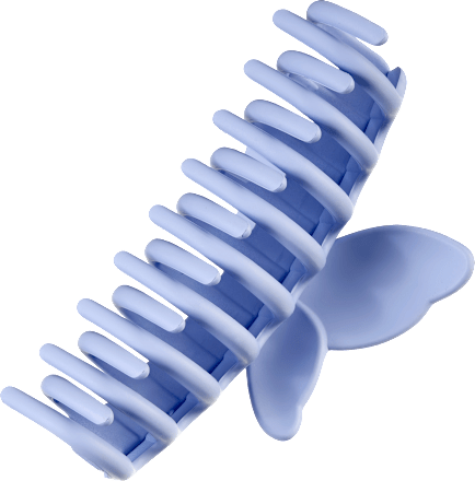 Haarklammer mit Schmetterling, blau ebelin