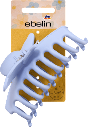 Haarklammer mit Schmetterling, blau ebelin