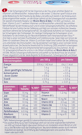 Mama & Baby 1 Tabletten 30 St Mivolis