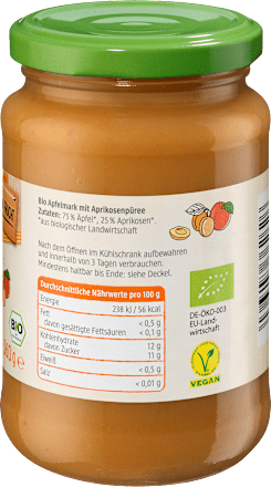 Voćni pire- jabuka i kajsija dmBio