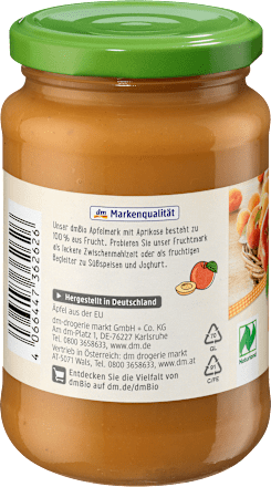 Voćni pire- jabuka i kajsija dmBio