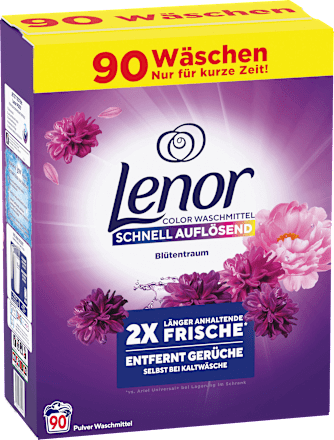 Colorwaschmittel Pulver Blütentraum  Lenor