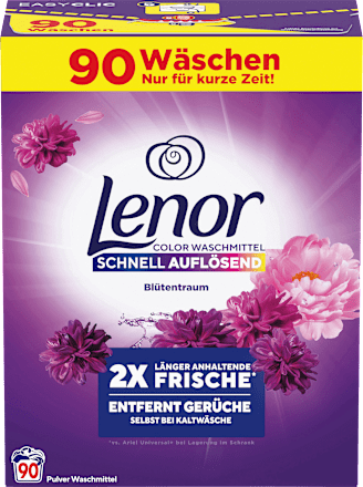 Colorwaschmittel Pulver Blütentraum  Lenor