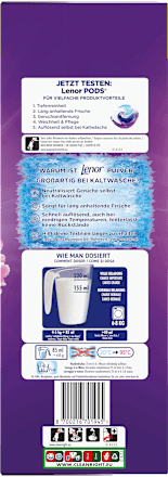 Colorwaschmittel Pulver Blütentraum  Lenor