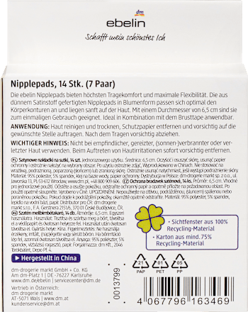 Nipple Cover Sheer Elegance ebelin