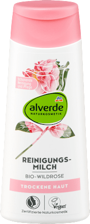 Mlijeko za čišćenje lica – divlja ruža alverde NATURKOSMETIK