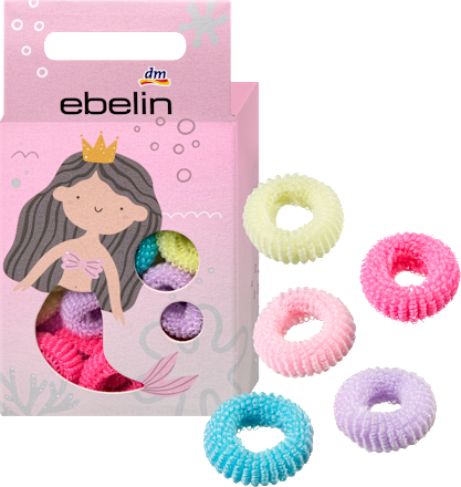Haargummis Box Mermaid ebelin