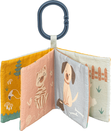 Babybuch aus Stoff Bär babylove