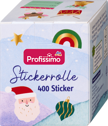 Rolka s nálepkami, vianočné Profissimo