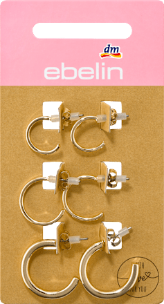 Creolen Gold-Optik ebelin