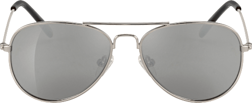 Piloten-Sonnenbrille für Kinder mit silber verspiegelten Gläsern SUNDANCE