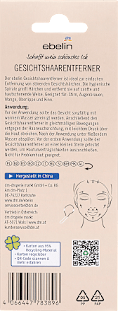 Gesichtshaarentferner ebelin