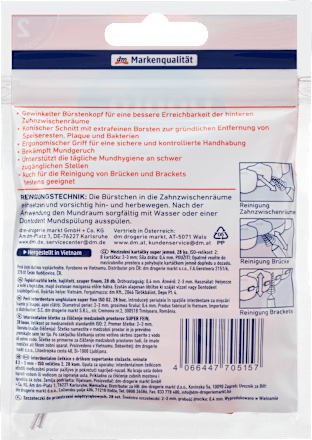 Interdentalbürsten gewinkelt ISO 2 Dontodent