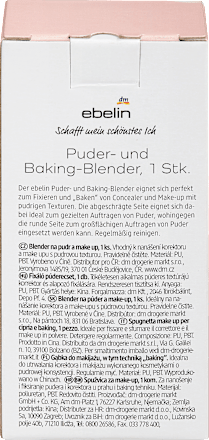 Puder- und Baking-Blender Dream Crush ebelin