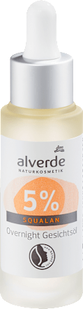 noční pleťový olej Clean Beauty alverde NATURKOSMETIK