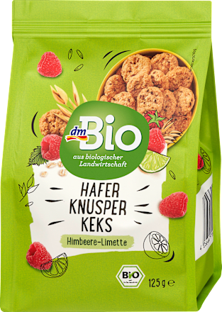 Biscuiti ovaz cu limeta si zmeura dmBio