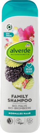 Shampoo Family Bio-Malve, Bio-Brombeere alverde NATURKOSMETIK