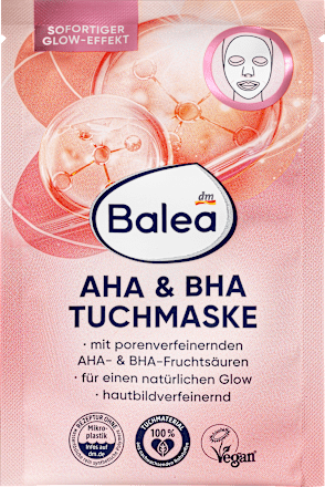 Mască de față cu AHA & BHA Balea