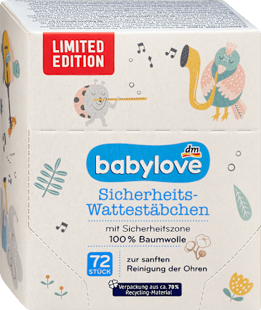 Sicherheits-Wattestäbchen  babylove