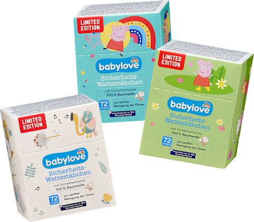 Sicherheits-Wattestäbchen  babylove