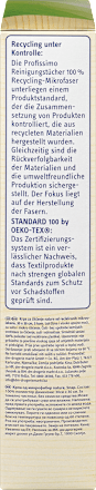 Reinigungstücher nature 100% Recycling-Mikrofaser  Profissimo