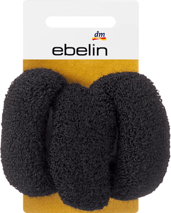 Haargummis dick schwarz ebelin