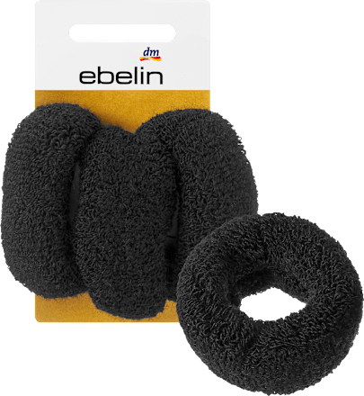 Haargummis dick schwarz ebelin
