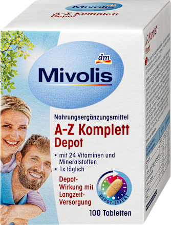 A-Z Komplett Depot, Tabletten, 100 St. Mivolis