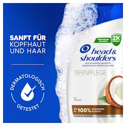 Shampoo Anti-Schuppen Tiefenpflege head&shoulders