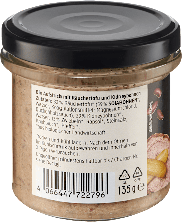 Brotaufstrich, Vegane Lebervurst-Art dmBio