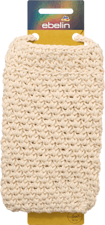 Handytasche gehäkelt, beige ebelin