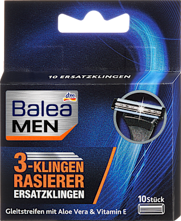 Rasierklingen, 3-Klingen Rasierer Balea MEN