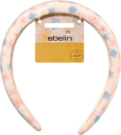 Haarreif mit Blumen-Motiv ebelin