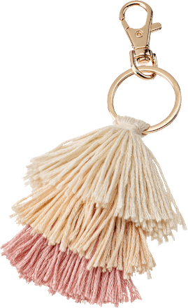 Schlüsselanhänger Quaste ebelin