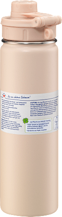Sportflasche aus Edelstahl creme Profissimo