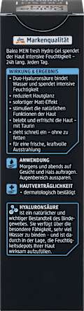 Gesichtsgel Fresh Hydro Balea MEN