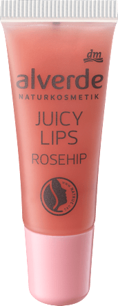 Szájfény Juicy Lips, csipkebogyó illattal alverde NATURKOSMETIK