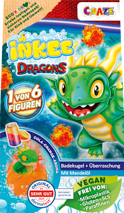 Badebombe + Überraschung Dragons  CRAZE