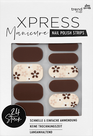 Nagelfolien XPRESS Manicure 052 Brown Flower Aesthetics trend !t up