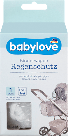 Regenschutz für Kinderwagen babylove