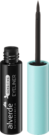 Tekoče črtalo za oči SENSITIVE Black alverde NATURKOSMETIK