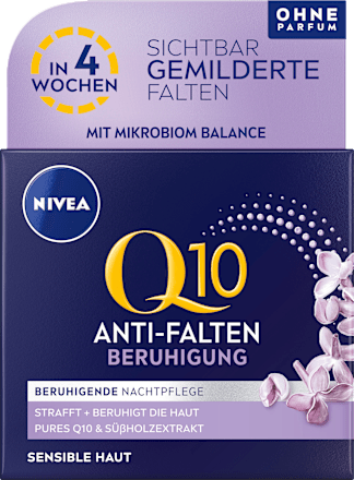 Anti Falten Nachtcreme Q10 Beruhigung NIVEA